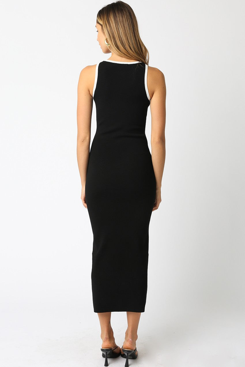 Jillian Fitted Bodycon Maxi Dress