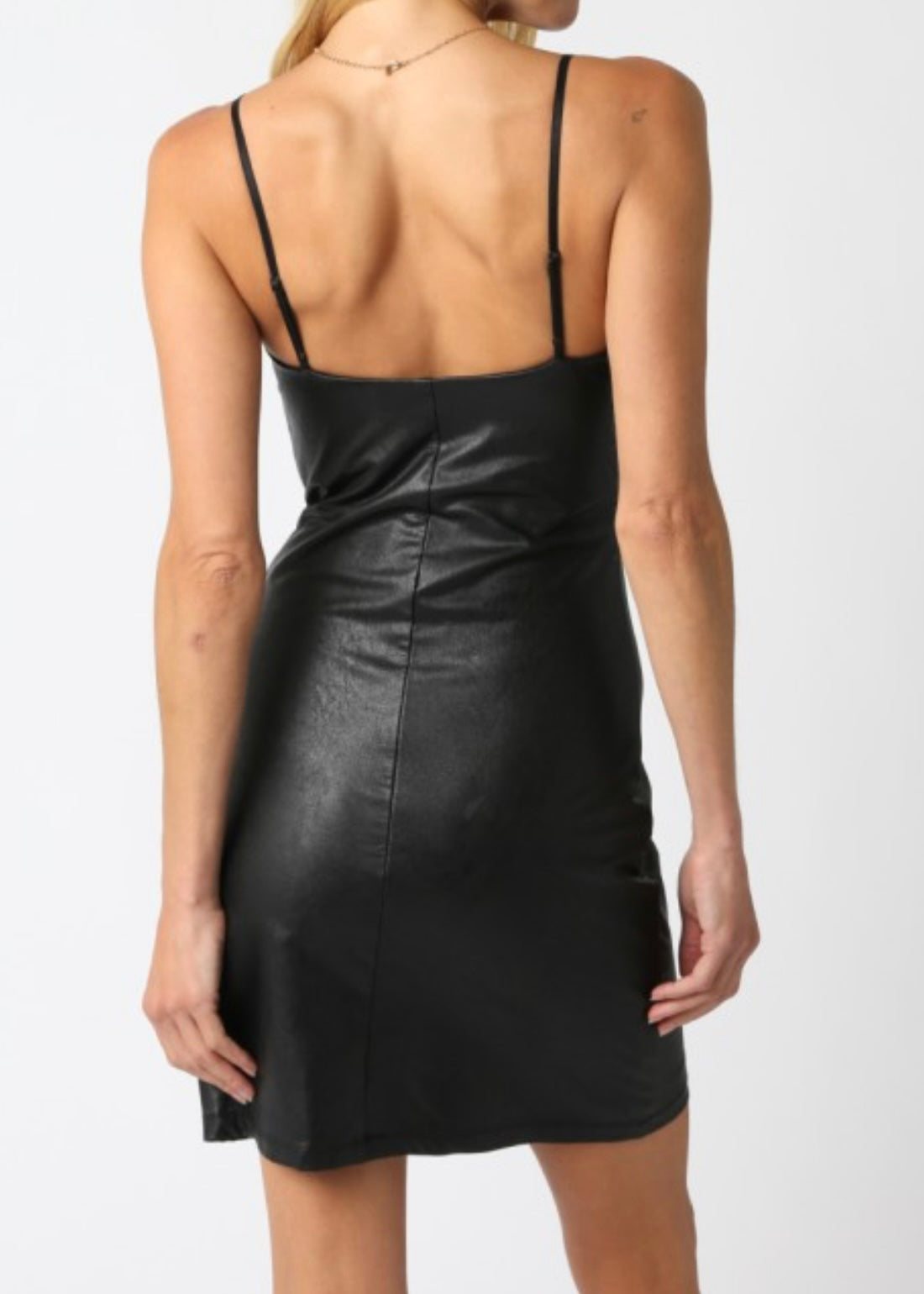 Roxie Leather Dress