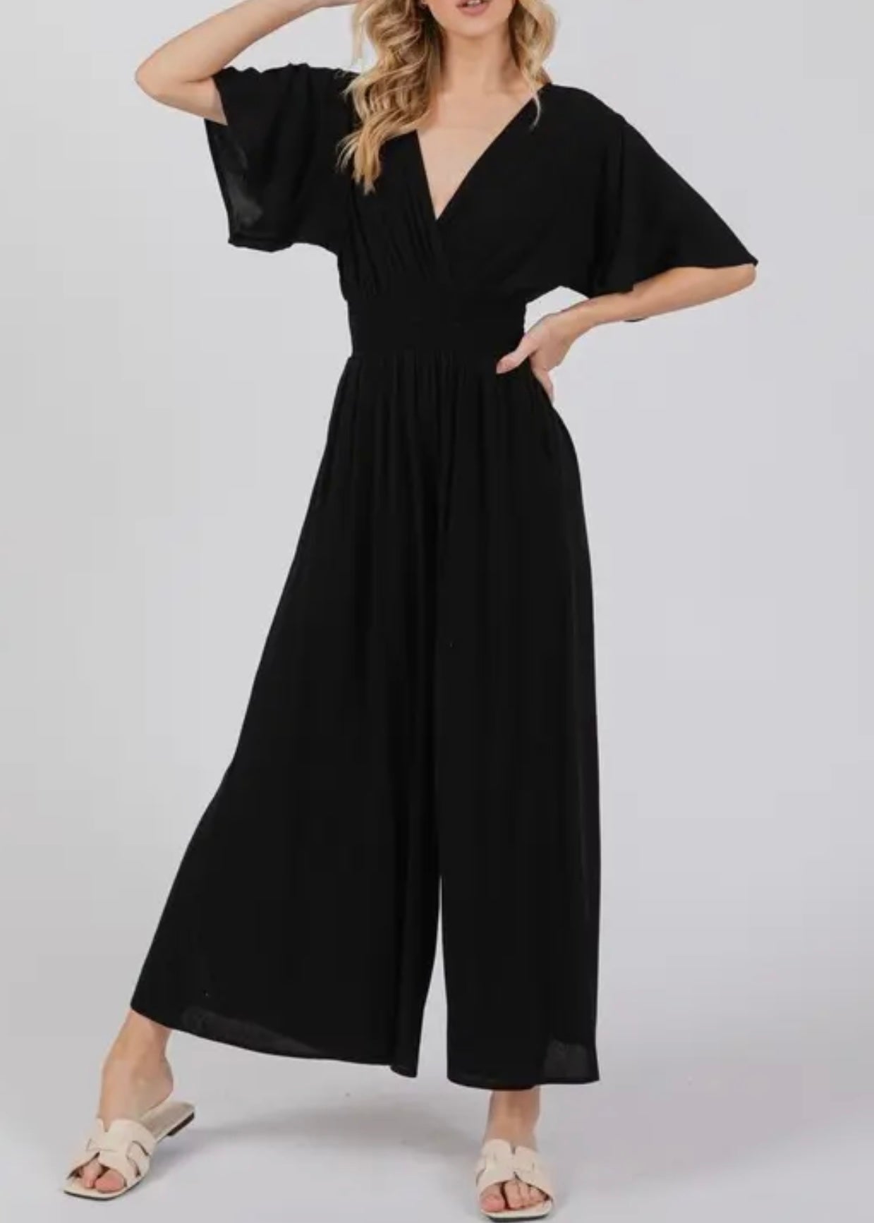 Endless Afternoon Gauze Jumpsuit