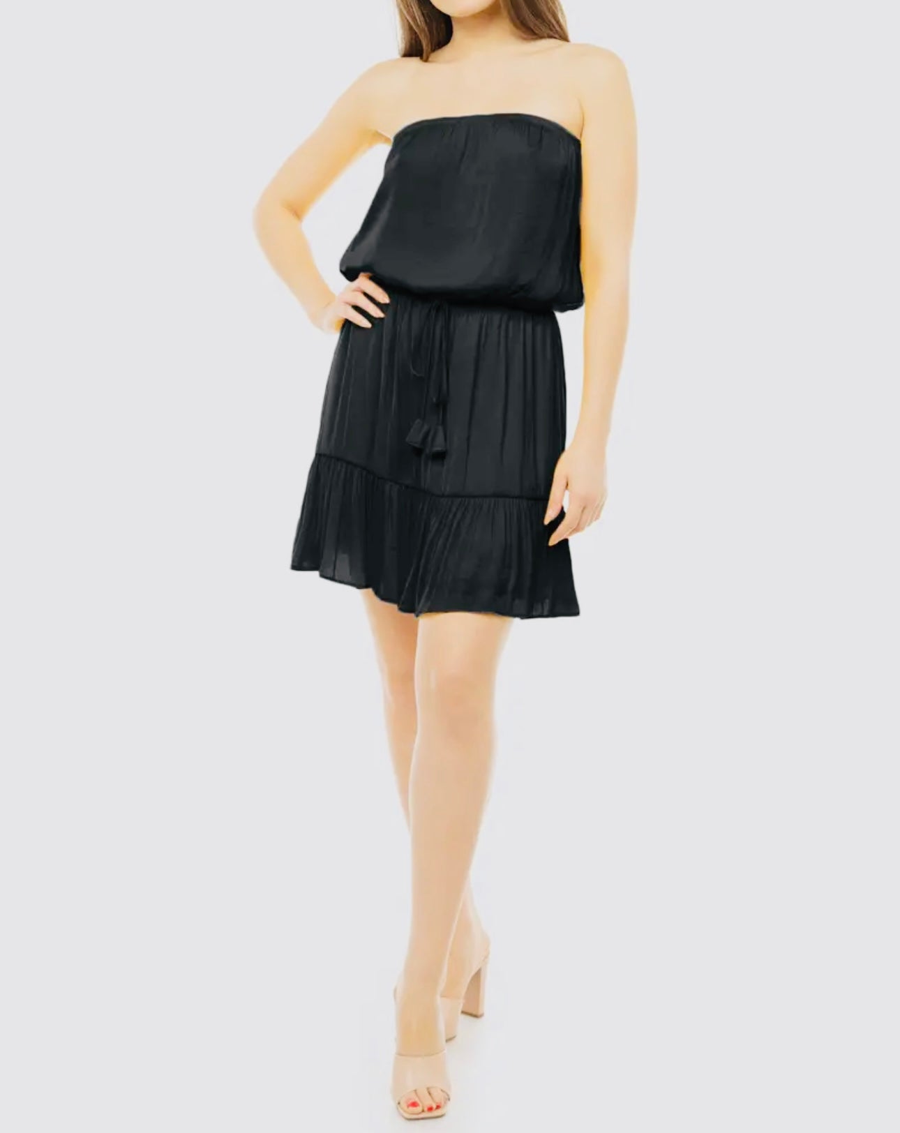 Eloisa Tiered Mini Tube Dress