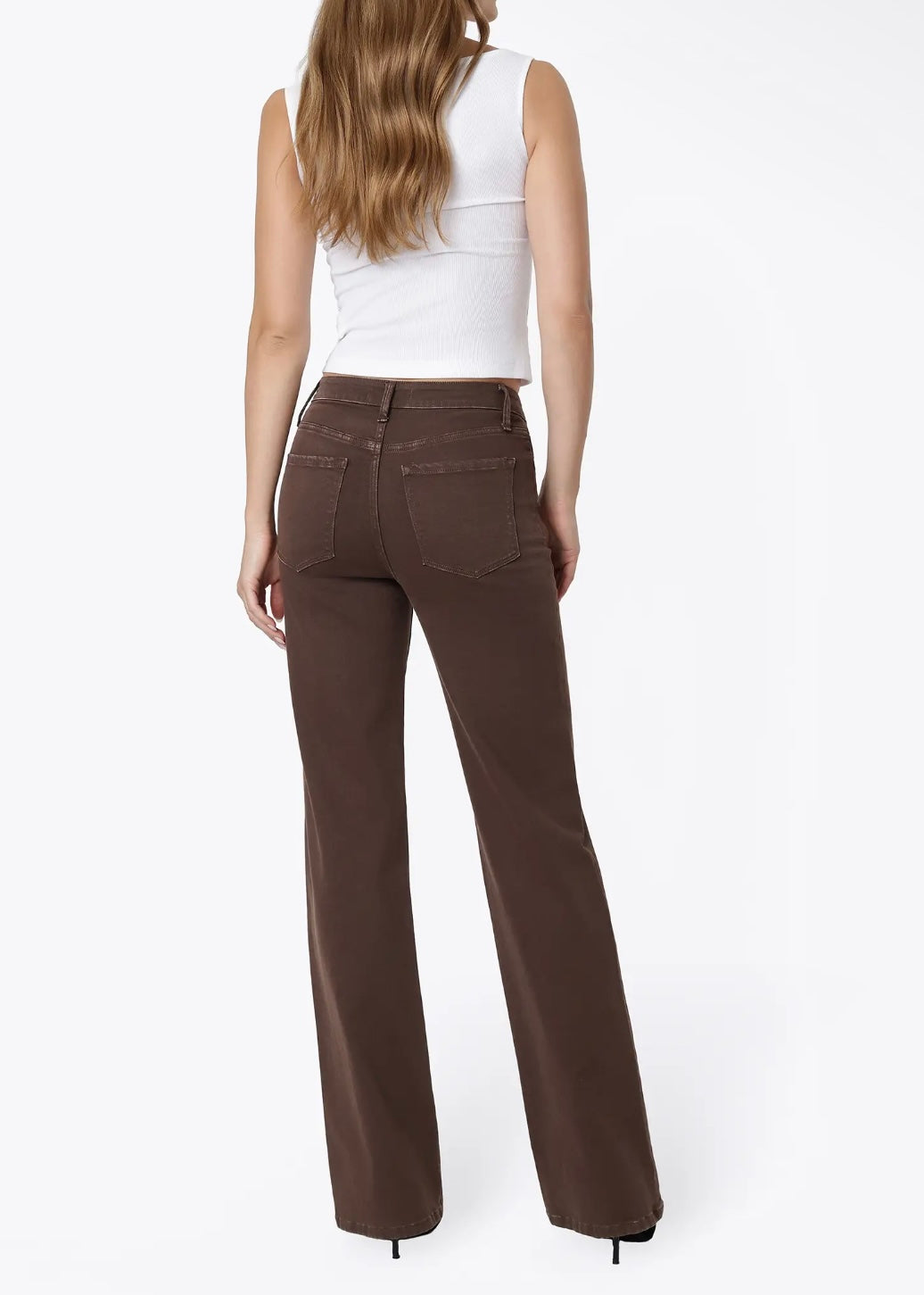 Aileeah High Rise Slim Wide Jean