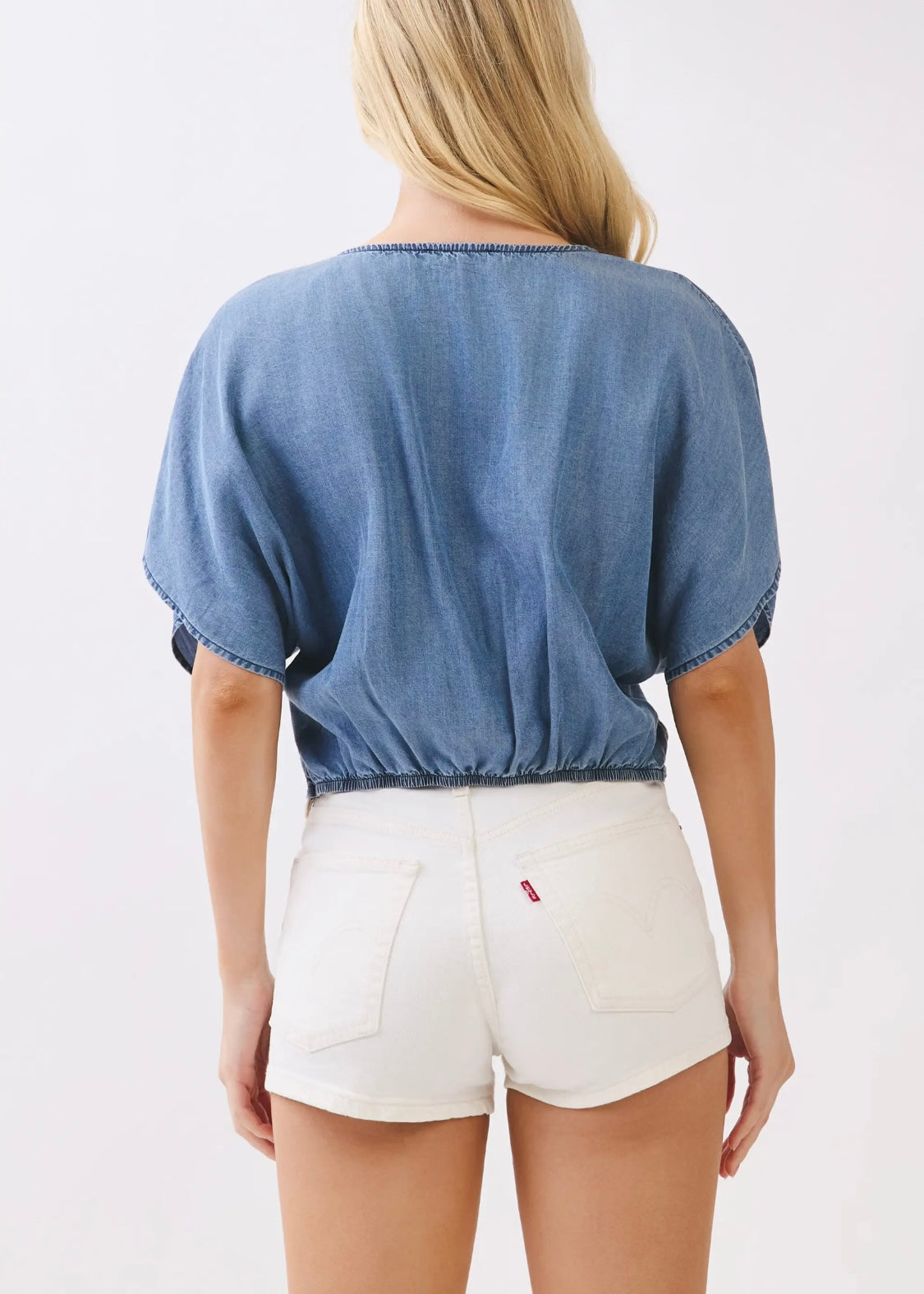 Tyler Tencel V-neck Top