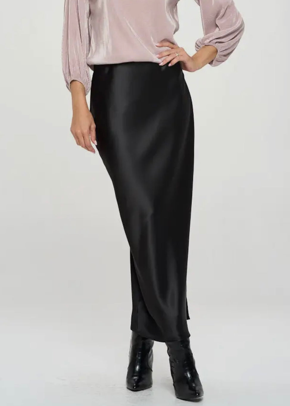 Off The Clock Maxi Skirt