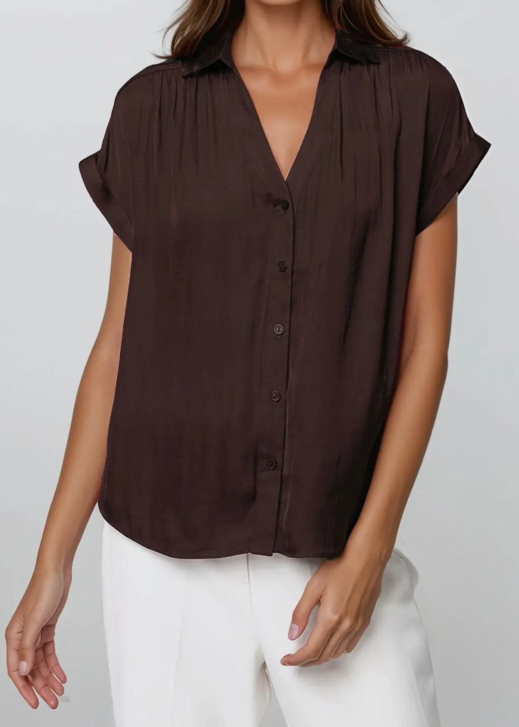 Charlotte Short Sleeve Blouse