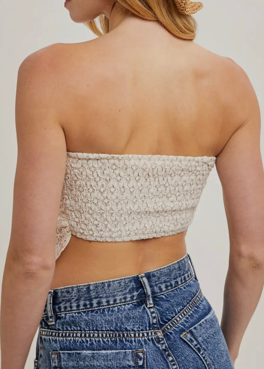 Lola Lace Bandana Top