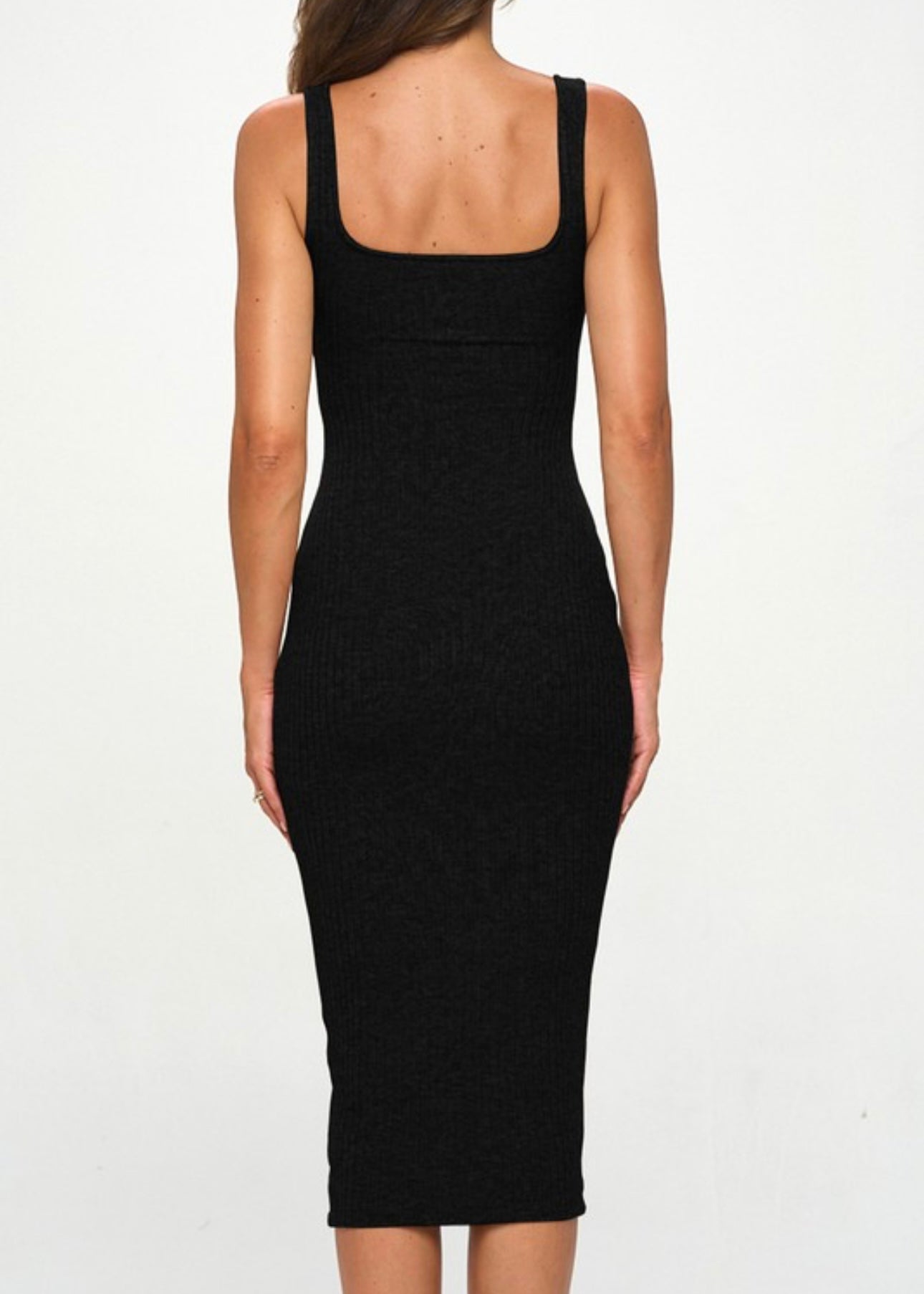Courtnie Cashmere Midi Bodycon Dress