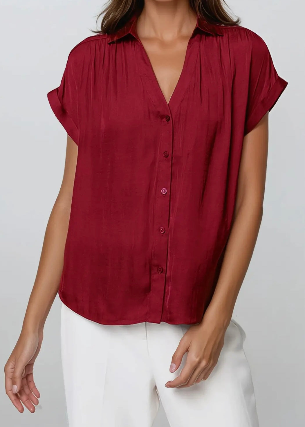 Charlotte Short Sleeve Blouse