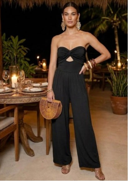 Cassidie Wide Leg Jumpsuit