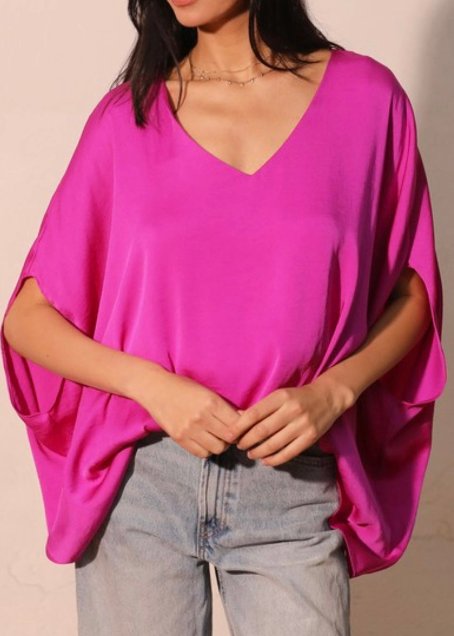 Cadence V-Neck Caftan top