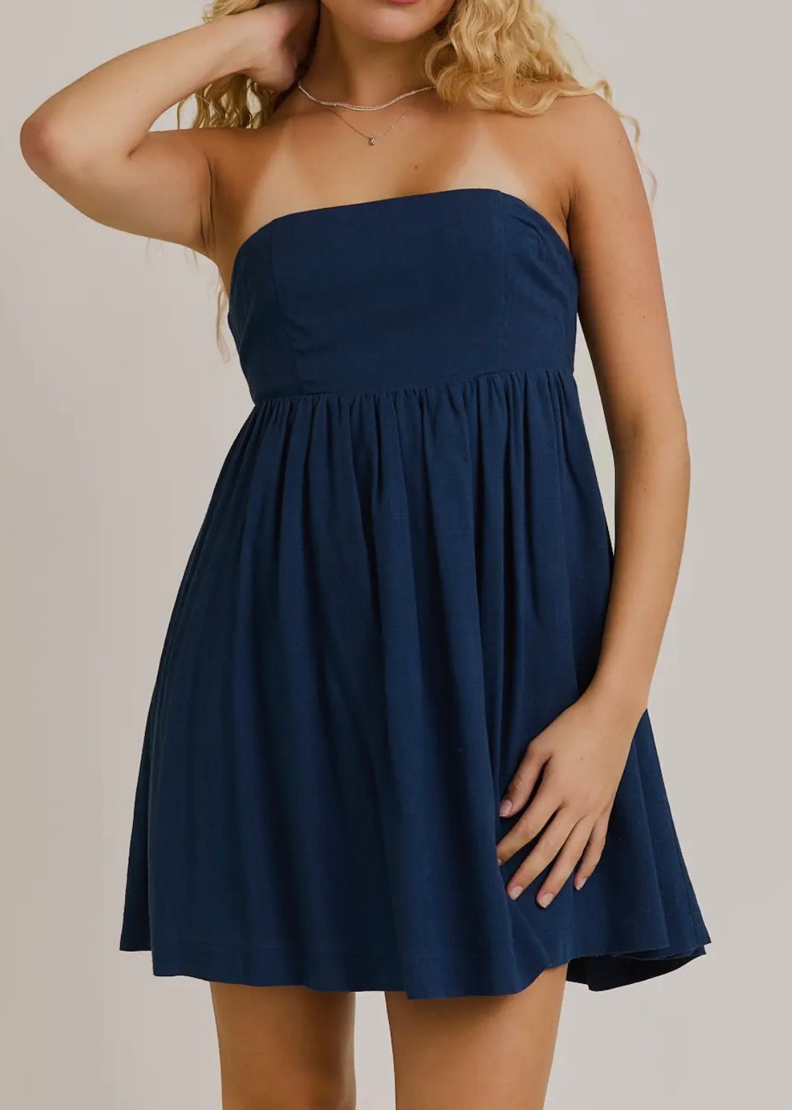 Bree Babydoll Tube Dress