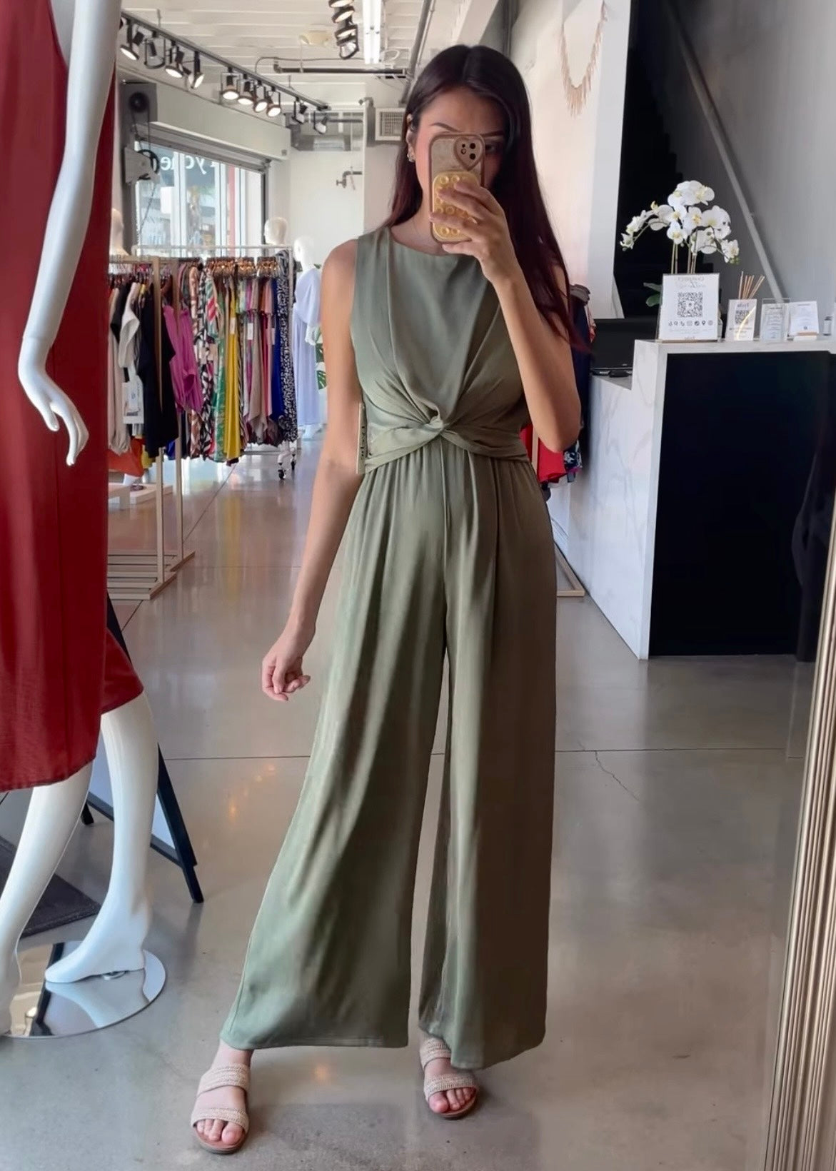 Kerra High Neck Jumpsuit