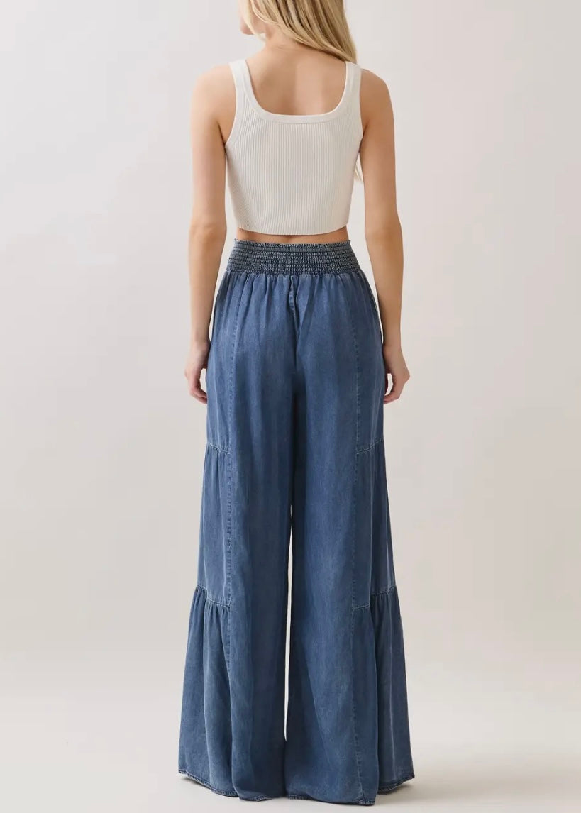 Eluna Tencel Wide Leg Pants