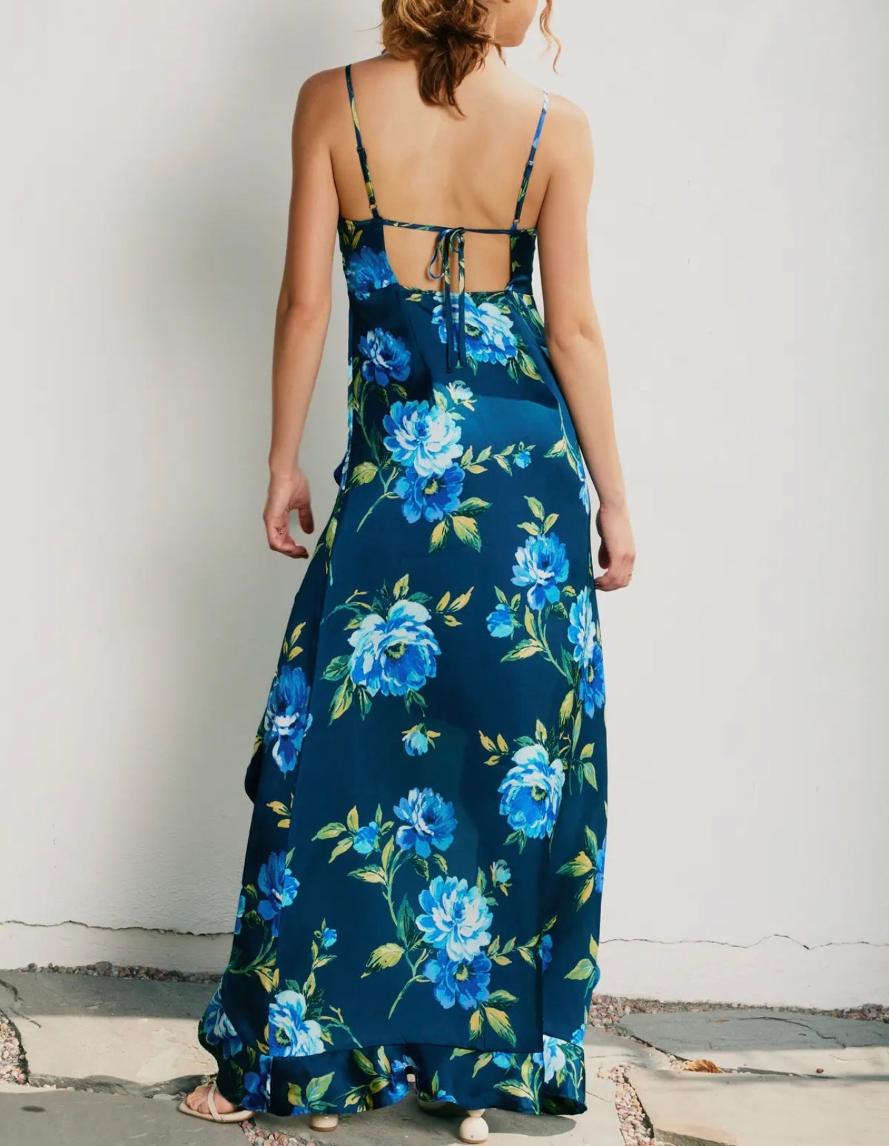 Marina Ruffle Maxi Dress