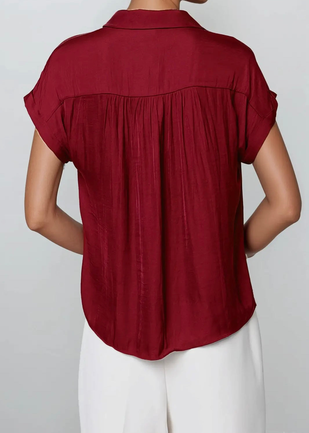 Charlotte Short Sleeve Blouse