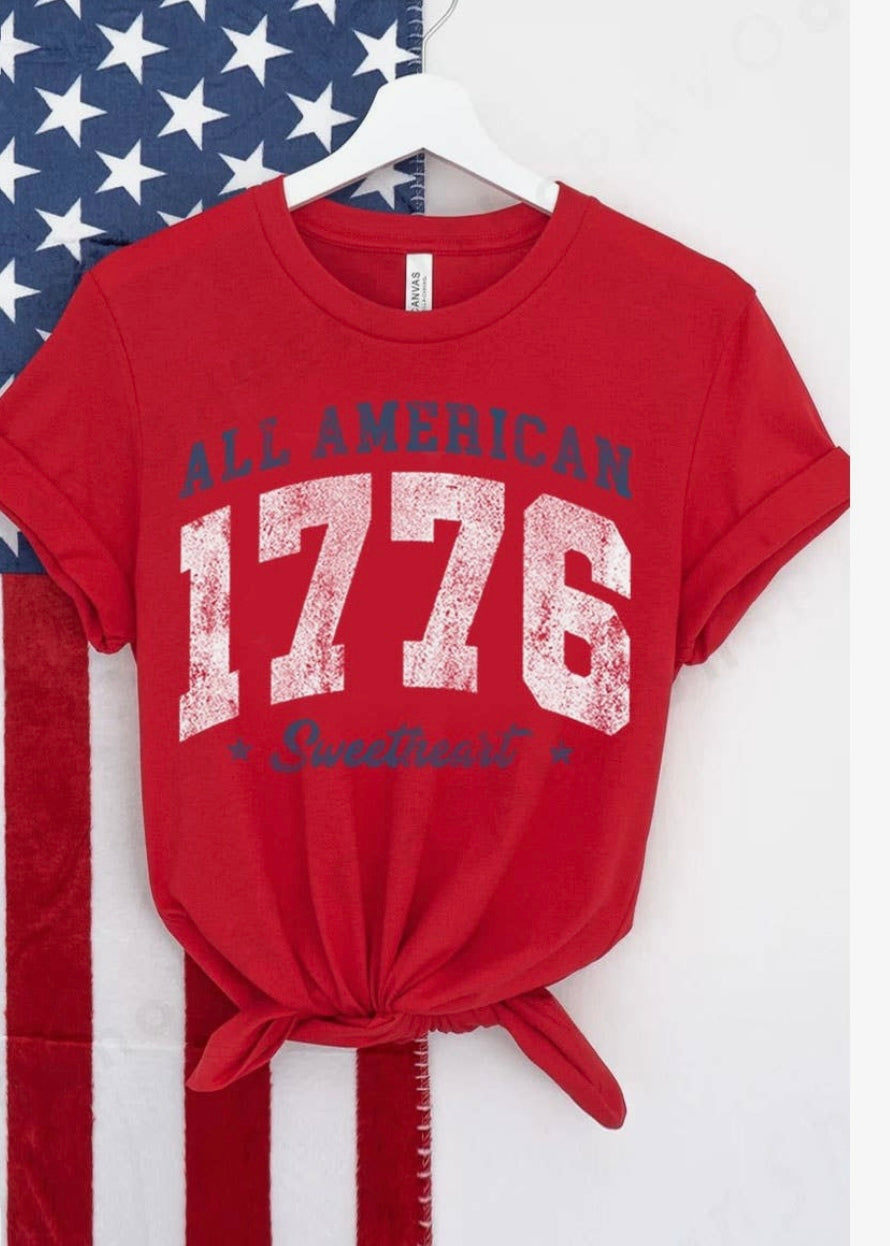 All American 1776 Graphic Tee