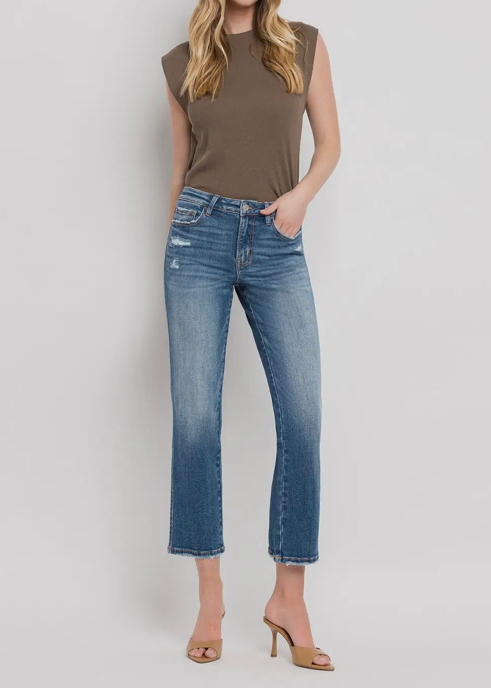Bristol High Rise Ankle Jeans