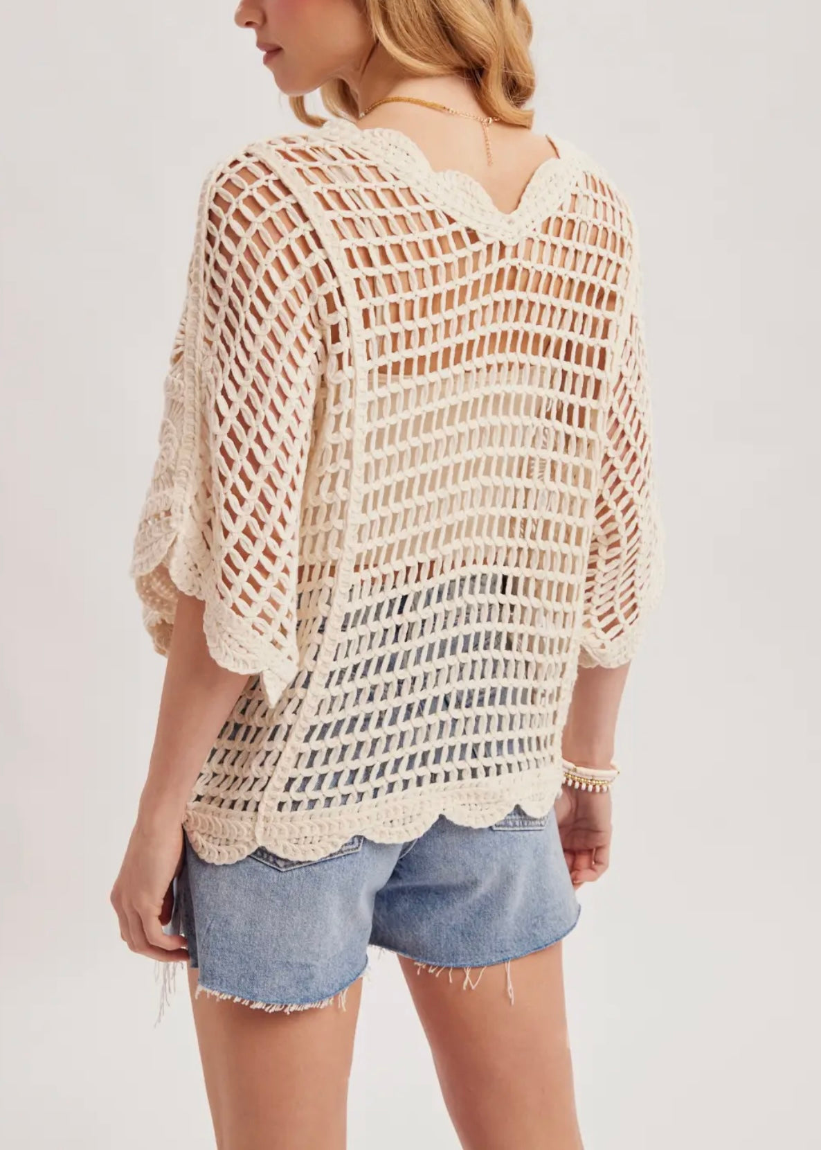 Mabel Crochet Top