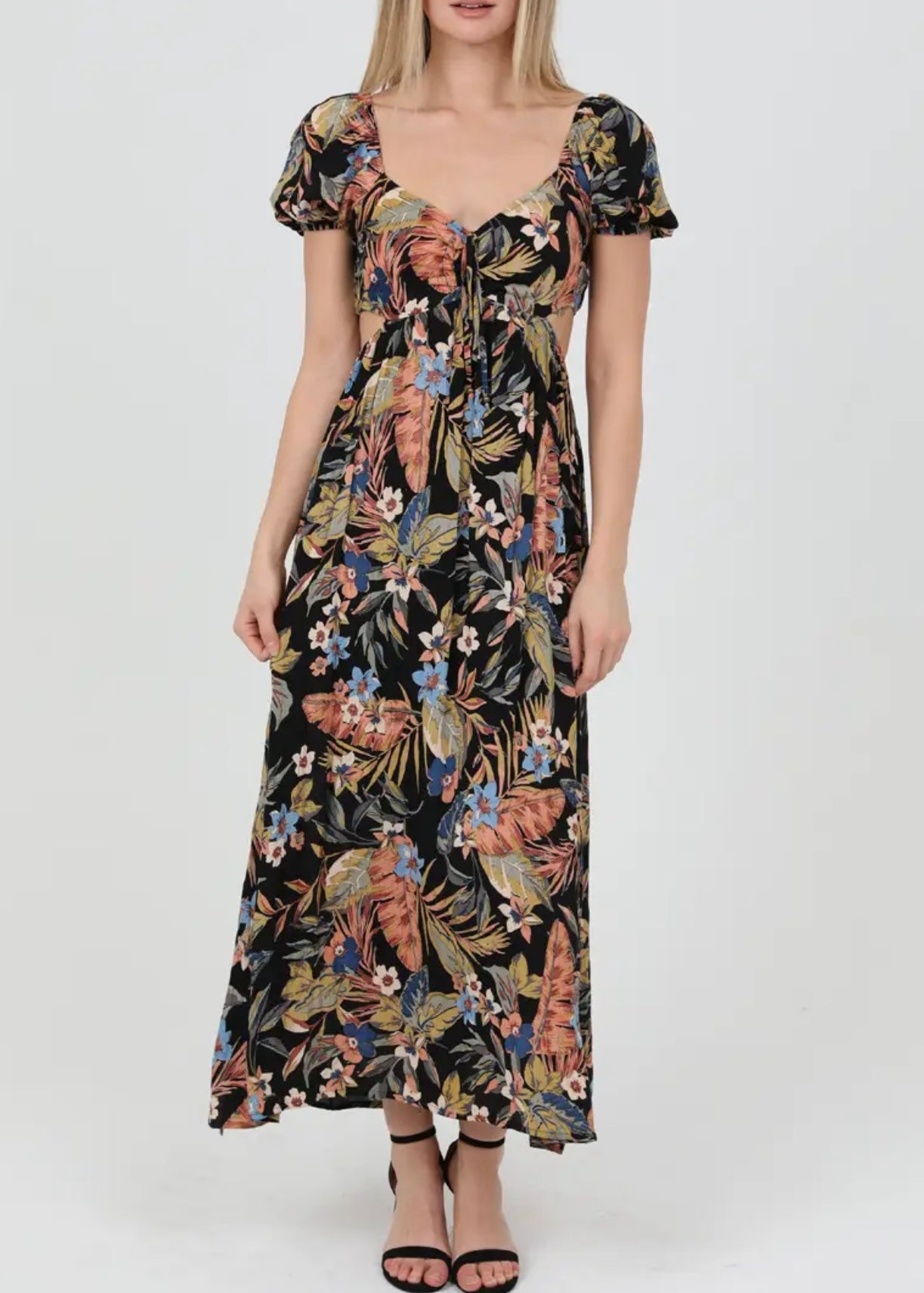Yasmine Off the Shoulder Maxi Dress