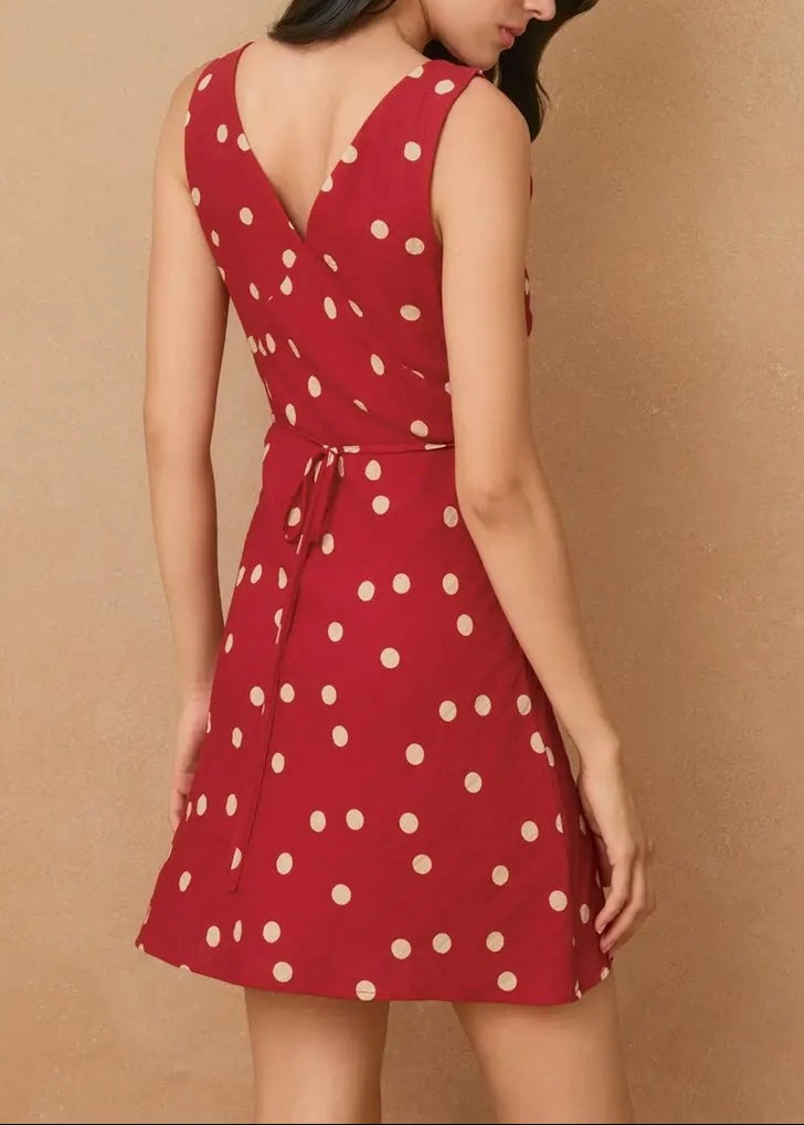 Emelia Polka Dot Mini Dress