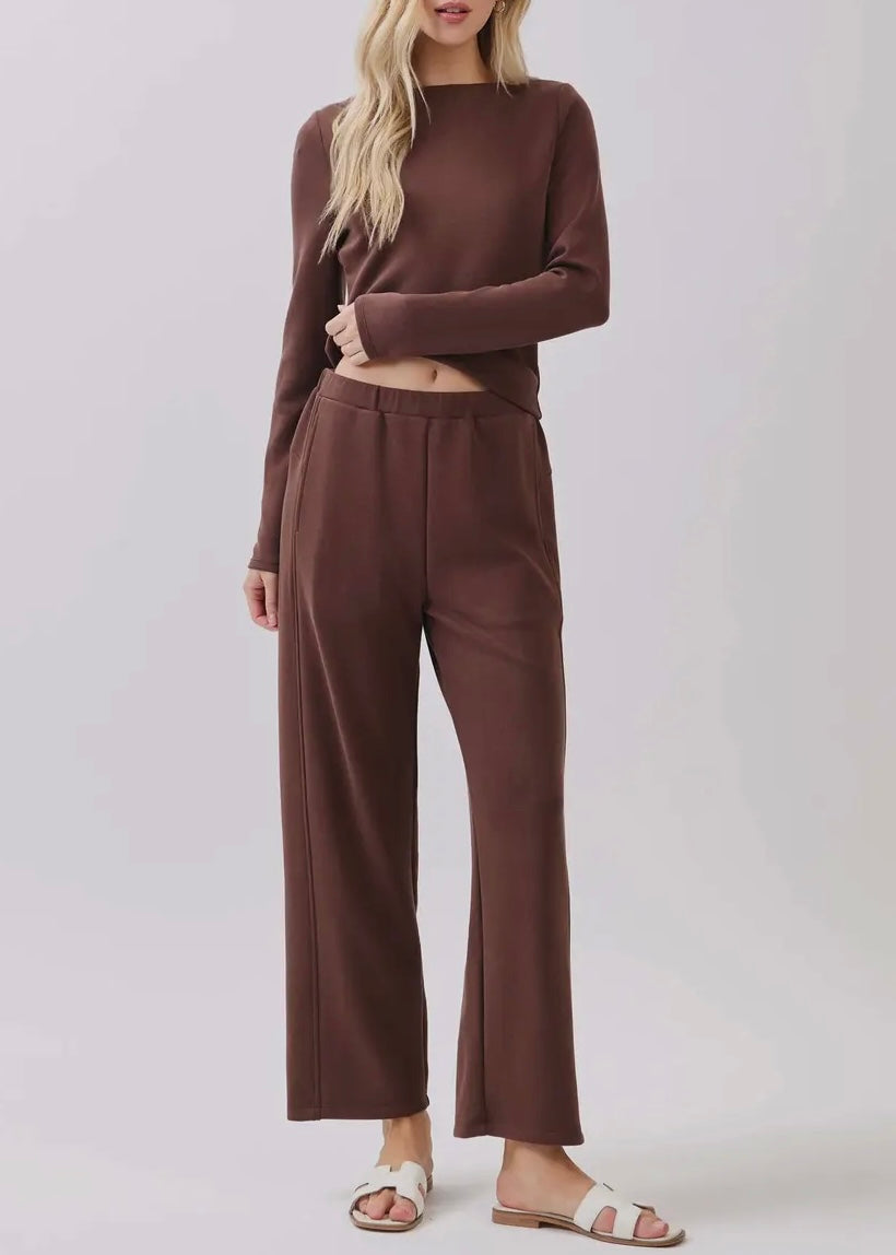 Addison Jersey Straight Fit Pants