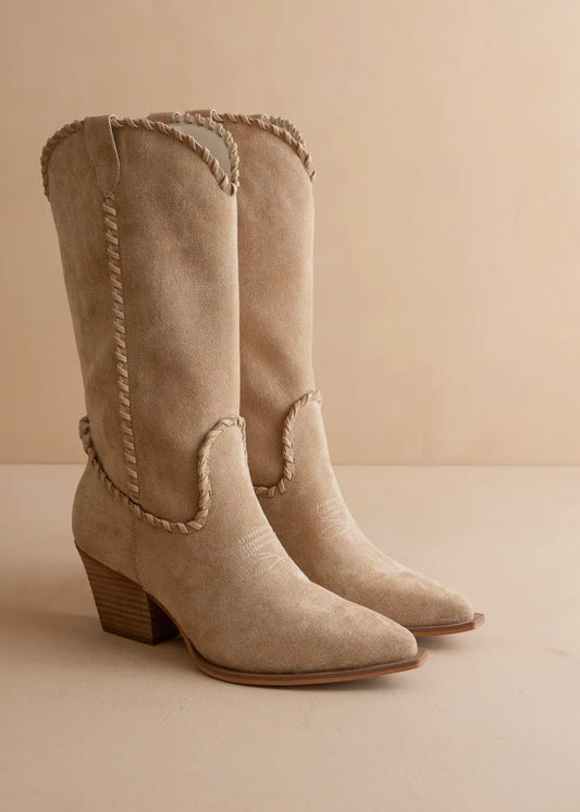 Lainey Whipstitch Western Cowboy Boot