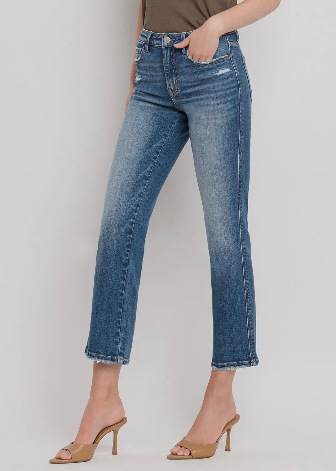 Bristol High Rise Ankle Jeans