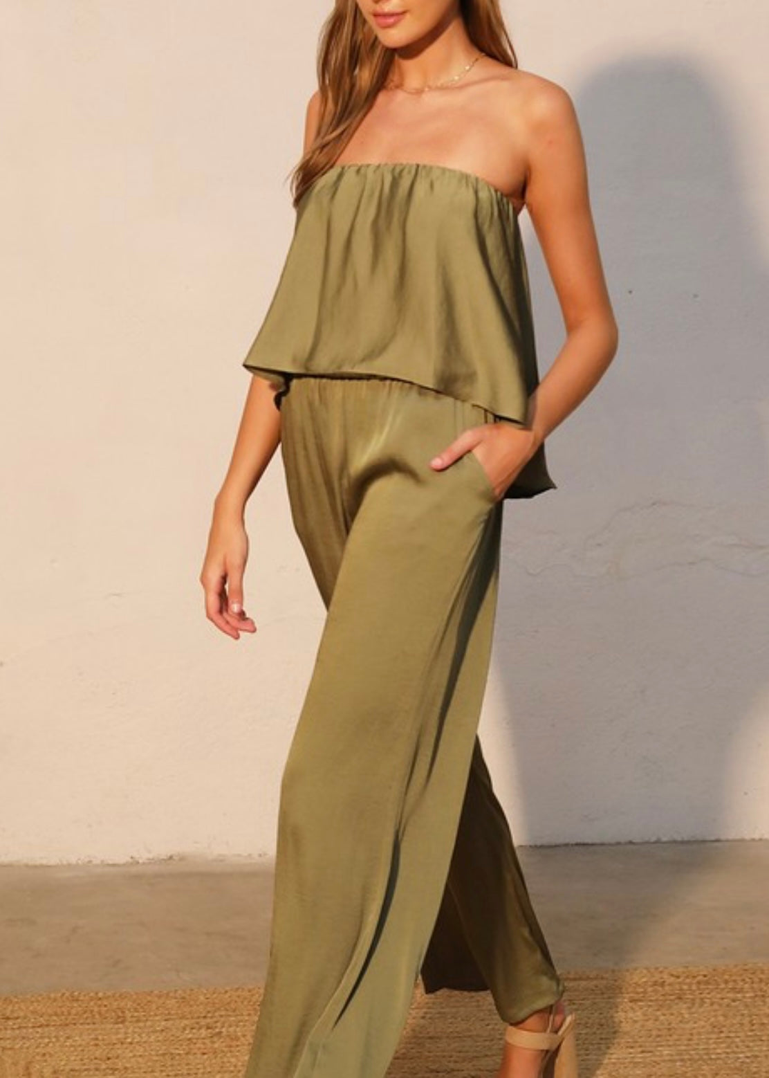Kascade Strapless Jumpsuit