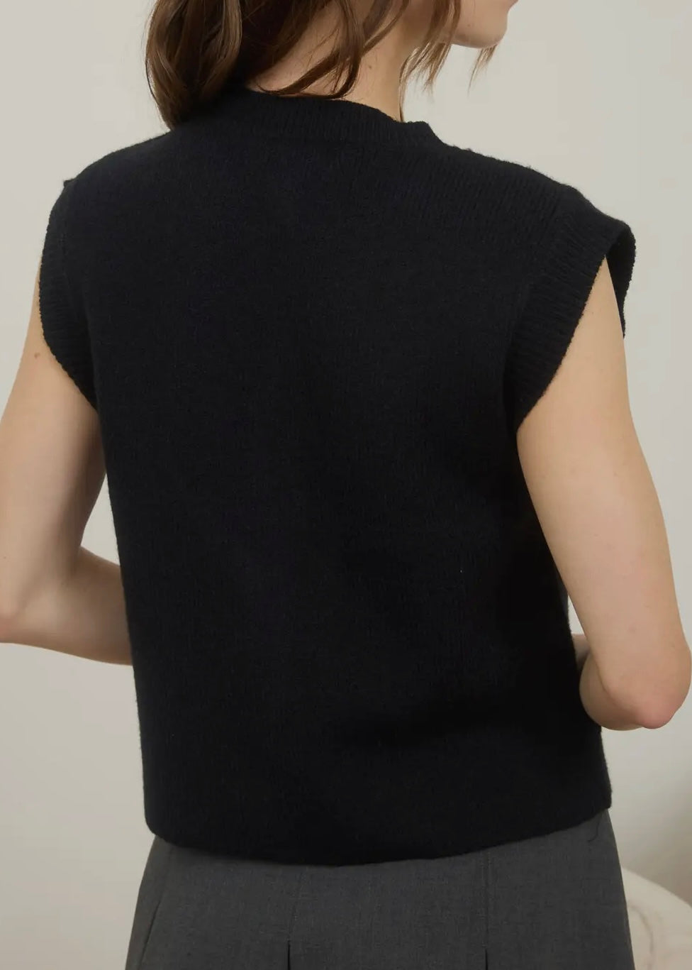 Kathy Button Down Sweater Vest