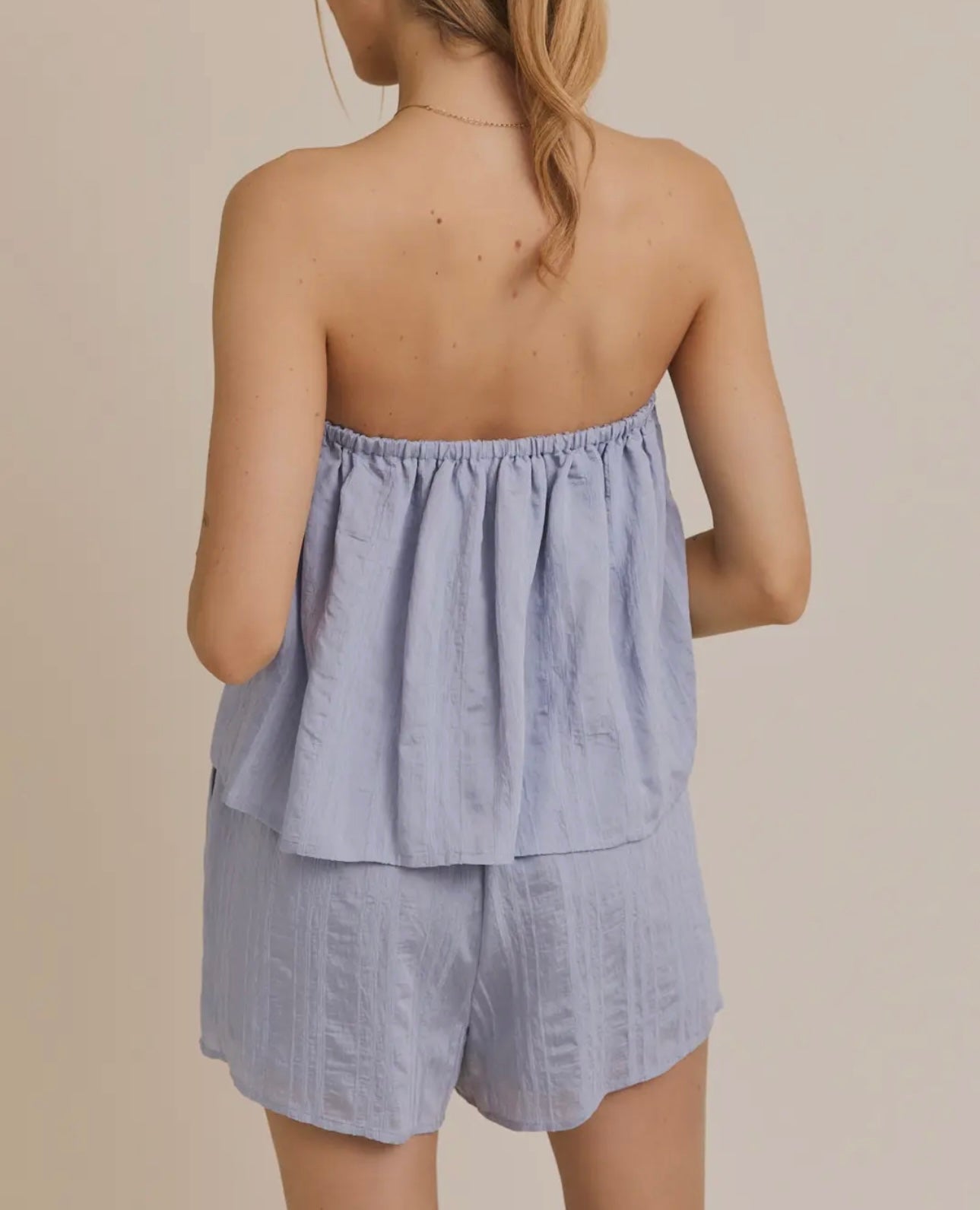 Caralyn Strapless Romper