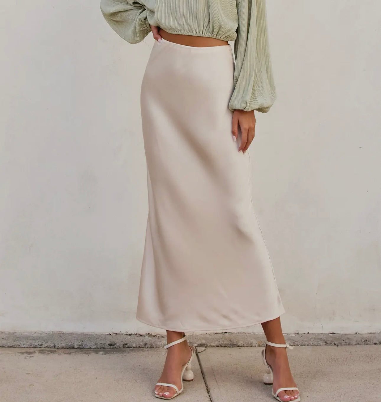 Alene Pull On Maxi Skirt