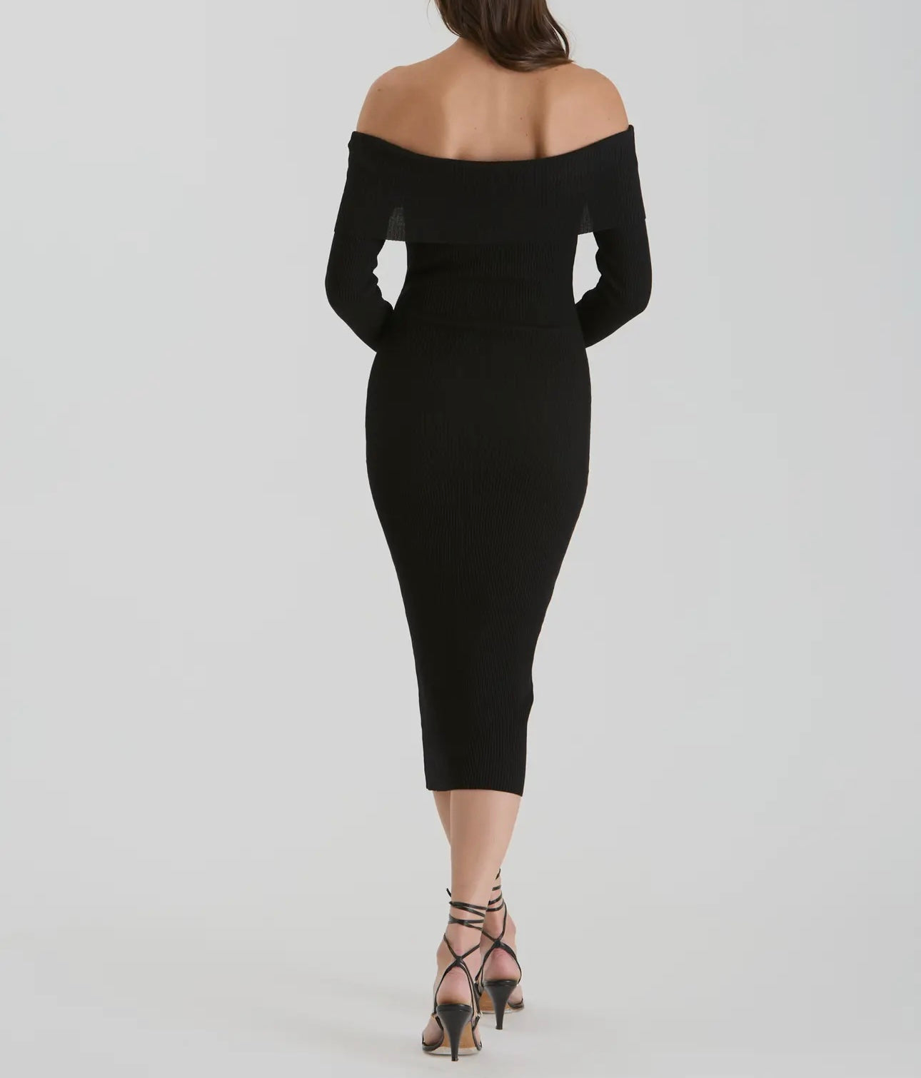 Lucienna Off The Shoulder Knit Dress