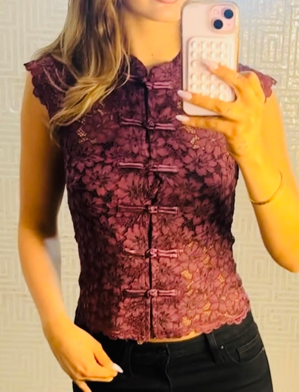 Ashten Lace Vest