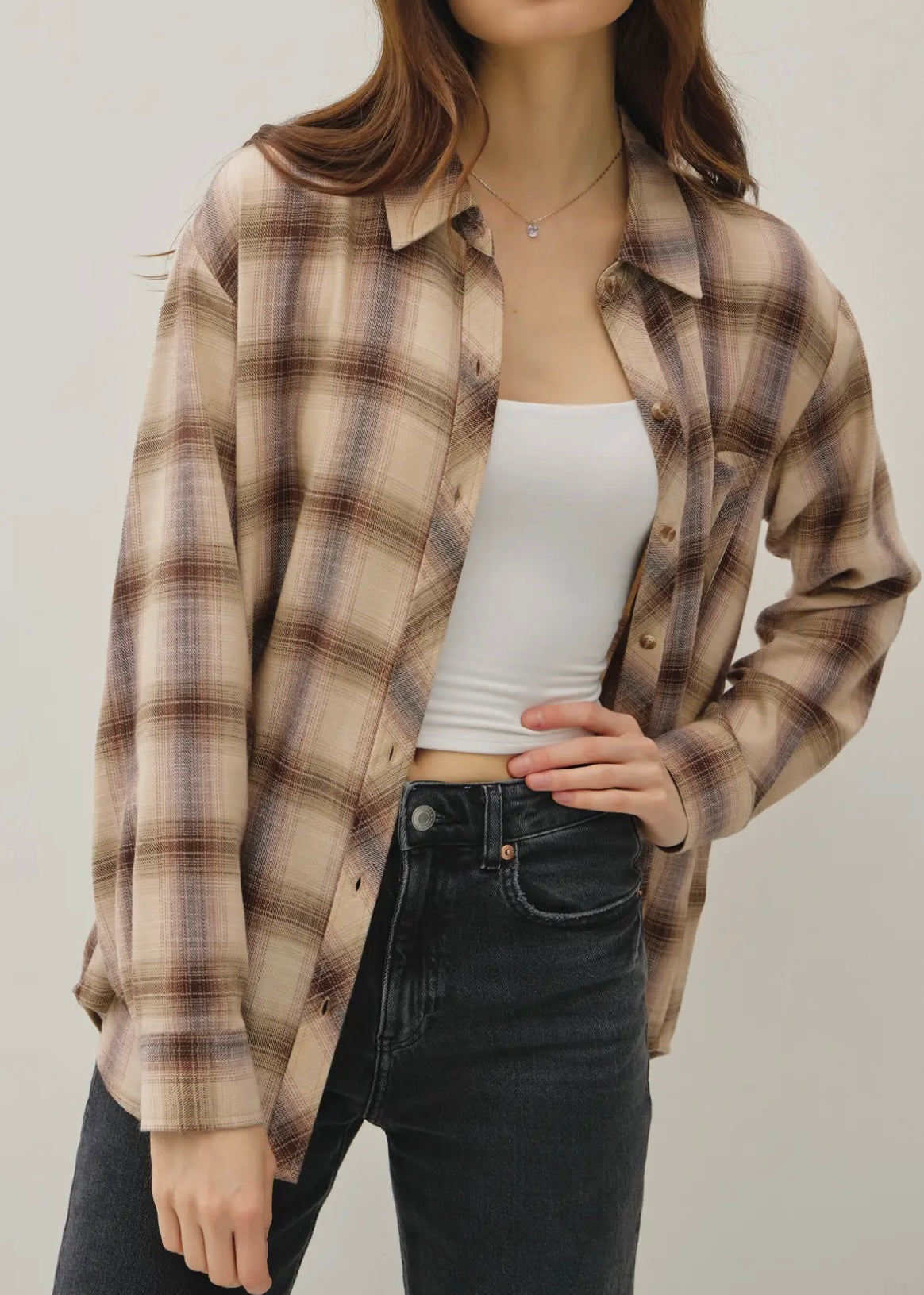 Rory Classic Plaid Top