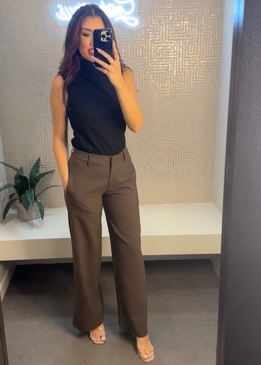 Layne Wide Leg Dress Pant