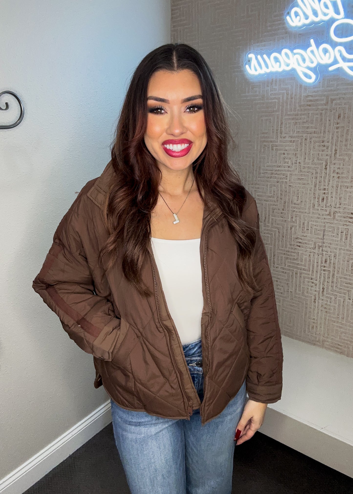 On The Go Quilted Jacket