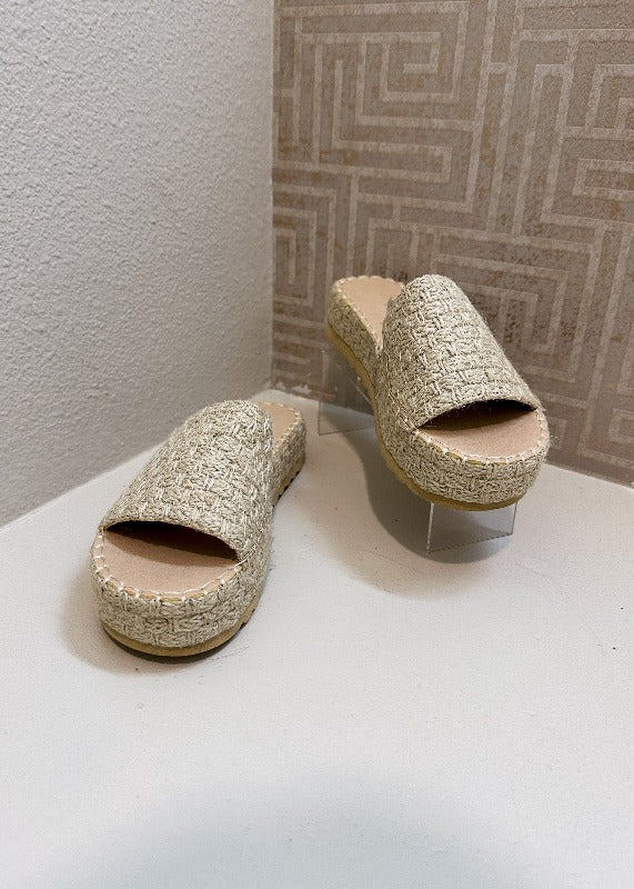 Del Mar Woven Slide Sandal