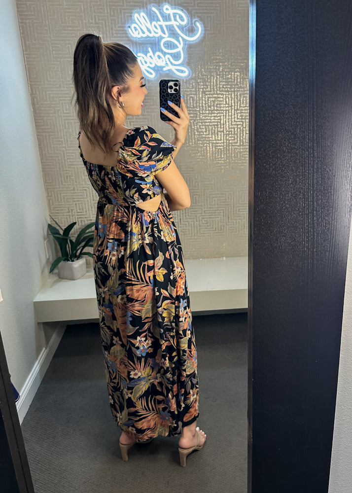 Yasmine Off the Shoulder Maxi Dress