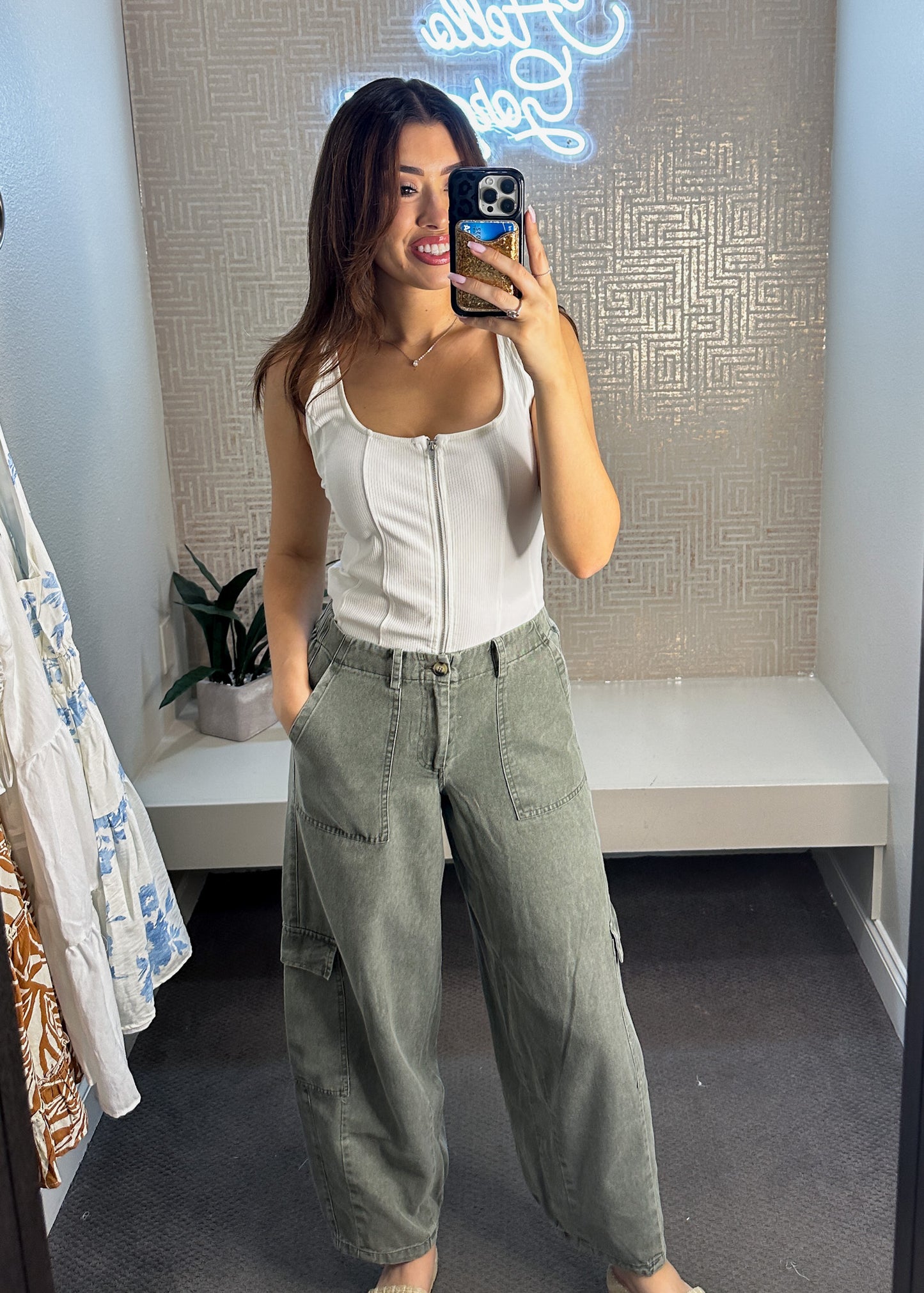 Alexis Washed Cargo Pants