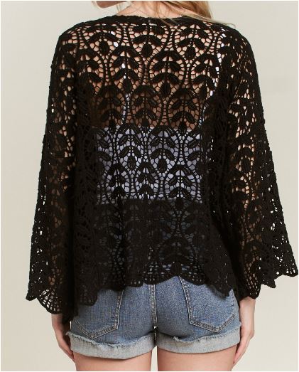 Cecelia Crochet Cardigan