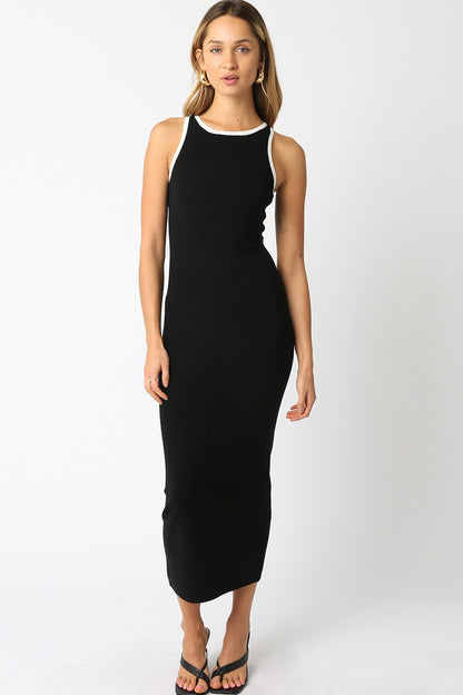 Jillian Fitted Bodycon Maxi Dress