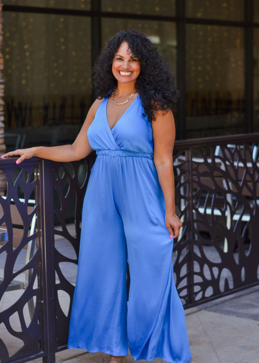 Adrienne Elastic Strap Jumpsuit