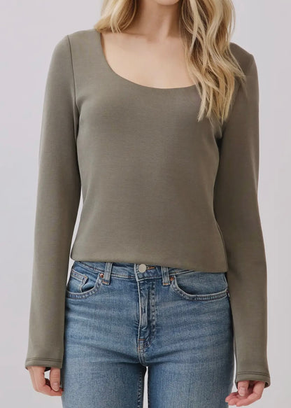 Kristine Double Layer Fitted Top