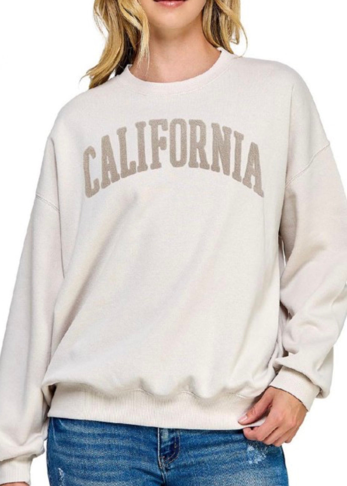 Chenille California Sweatshirt