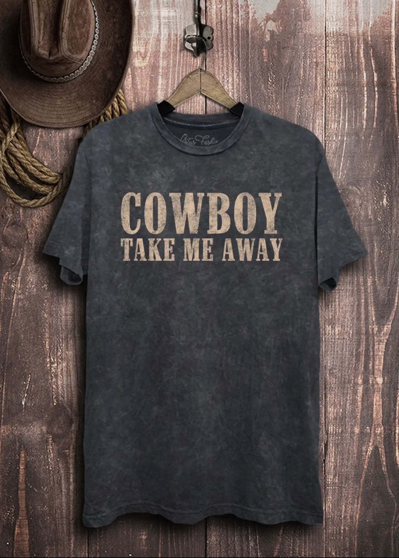 Cowboy Take Me Away Graphic