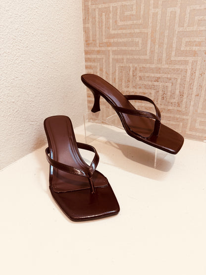 Glazed Thong Sandal
