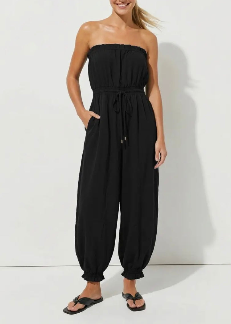 Suzie Strapless Leg Jumpsuit