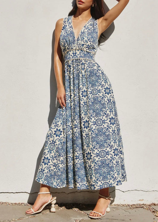 Rosie Scalloped Midi Dress