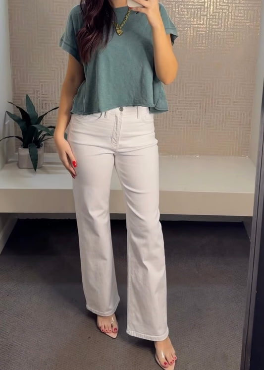 Ayla 90's Vintage Super High Rise Flare