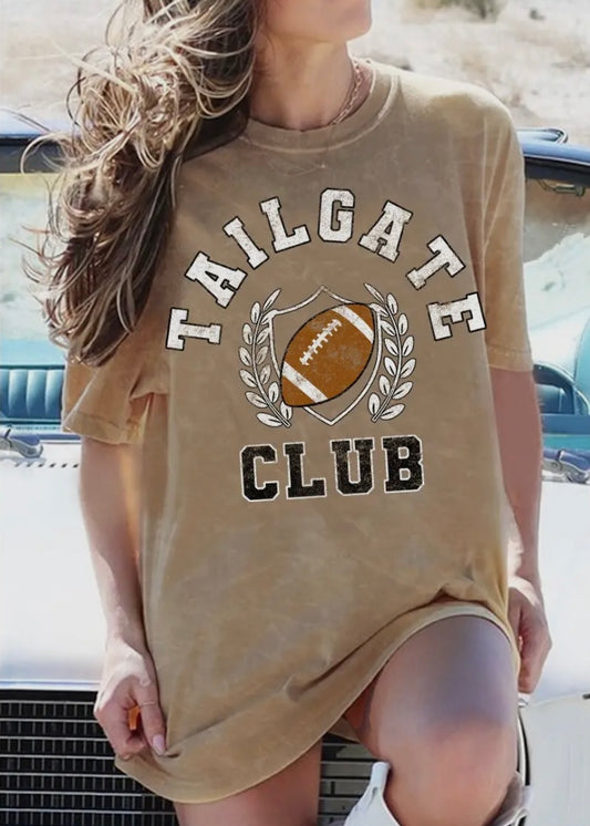 Tailgate Club Oversized Graphic Tee