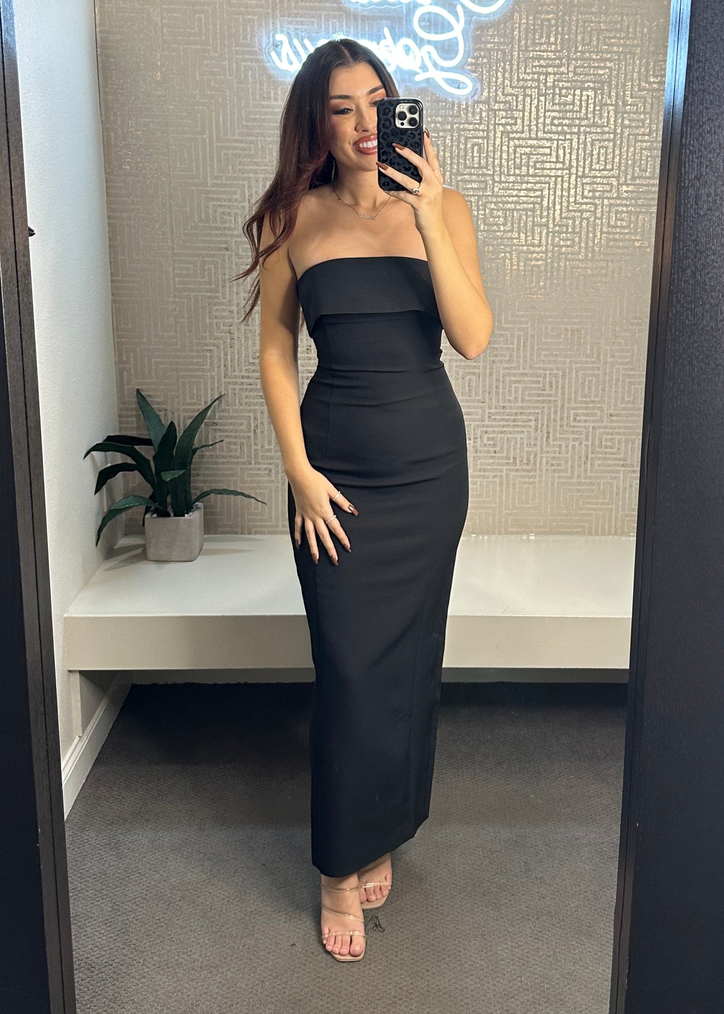 Late Night Cocktail Maxi Dress